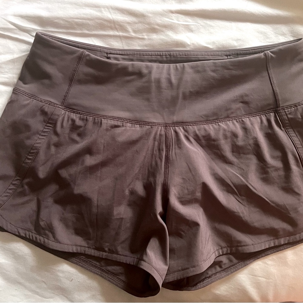 Lululemon athletic shorts purple/greyish Authentic